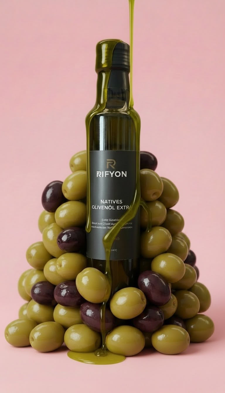 RIFYON – Natives Olivenöl Extra aus Marokko (250 ml) | Kaltgepresst & Intensiv-fruchtig